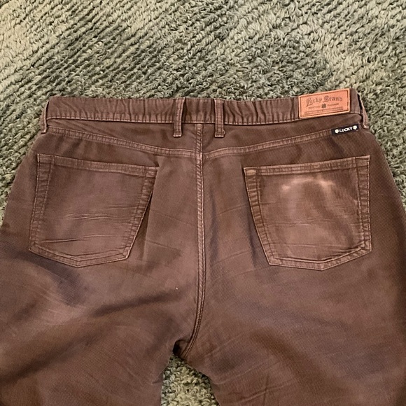 40 x 32” lucky brand brown corduroys - Picture 3 of 5
